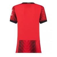 Dámy Fotbalový dres AC Milan 2023-24 Domácí Krátký Rukáv